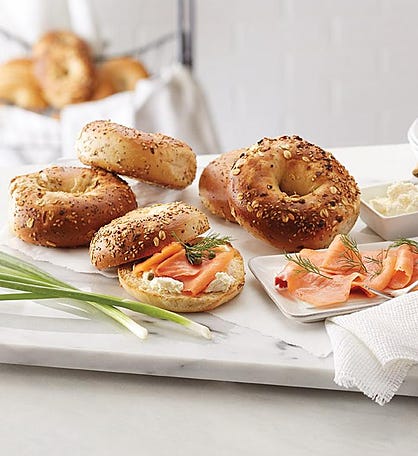 Everything Bagels, Lox, and Cream Cheese